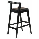 ΣΚΑΜΠΟ ΜΠΑΡ NAMI HM9952.02 RUBBERWOOD & PU-ΜΑΥΡΟ 47,5x59x102,5Υεκ. - Image 4