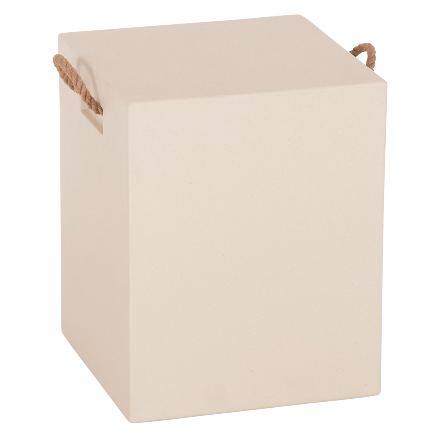 skampo-tetragono-me-cheroylia-fb9658102- ΣΚΑΜΠΟ ΤΕΤΡΑΓΩΝΟ FIBER CEMENT ΜΕ ΧΕΡΟΥΛΙΑ ZAK HM6581.02 ΣΕ ΜΠΕΖ 36x36x45,5Υεκ - Image 1