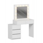 ΤΟΥΑΛΕΤΑ ΜΕ ΦΩΤΙΣΜΟ LED & ΣΥΡΤΑΡΙΑ BEYON HM2500.03 ΜΕΛΑΜΙΝΗ ΣΕ ΛΕΥΚΟ 80x40x140Υεκ. - Image 4