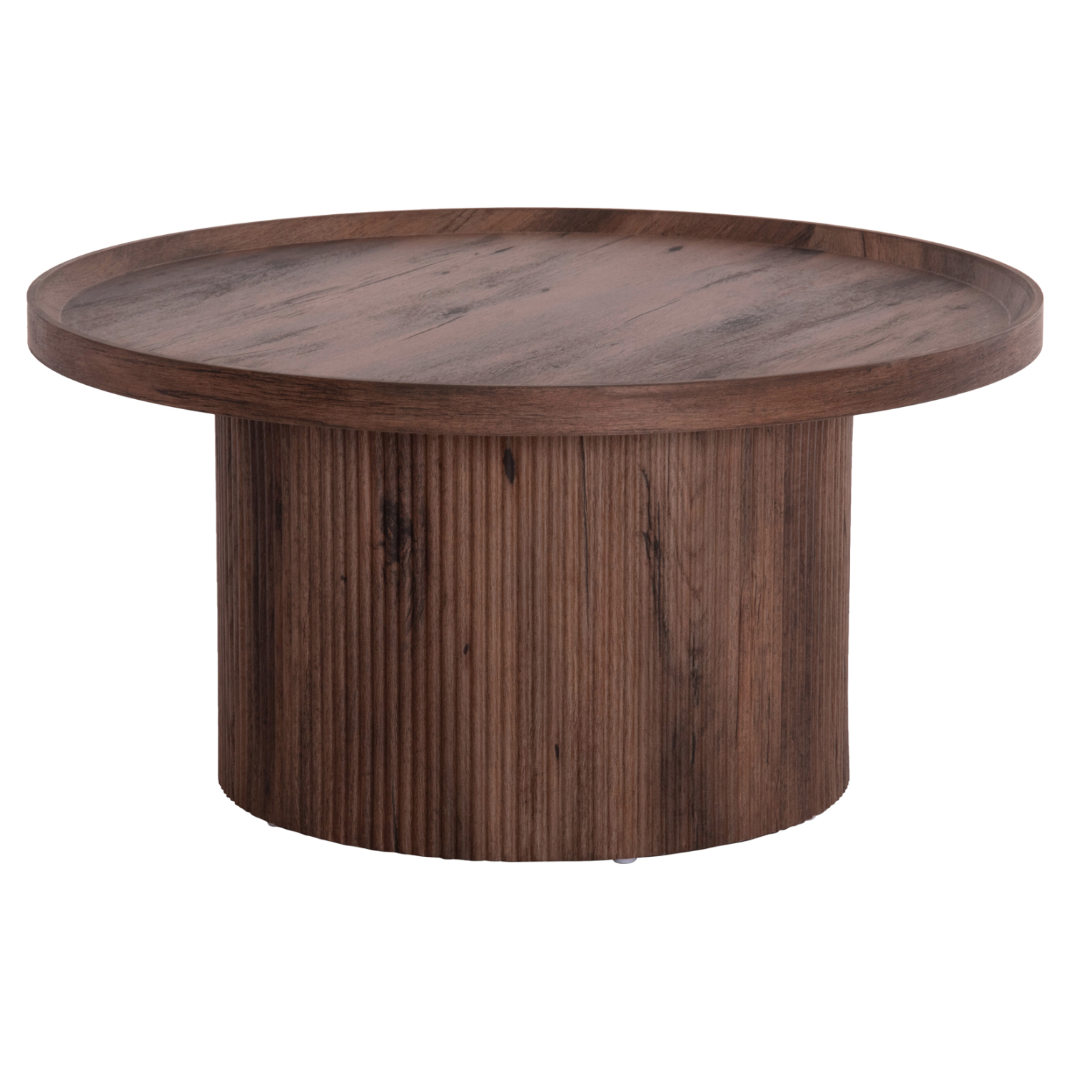 trapezi-salonioy-fb918026-mdf-se-skoyro- ΤΡΑΠΕΖΙ ΣΑΛΟΝΙΟΥ MARGON HM18026 MDF ΣΕ ΣΚΟΥΡΟ ΚΑΦΕ ΞΥΛΟΥ Φ80x40,5Υεκ. - Image 1