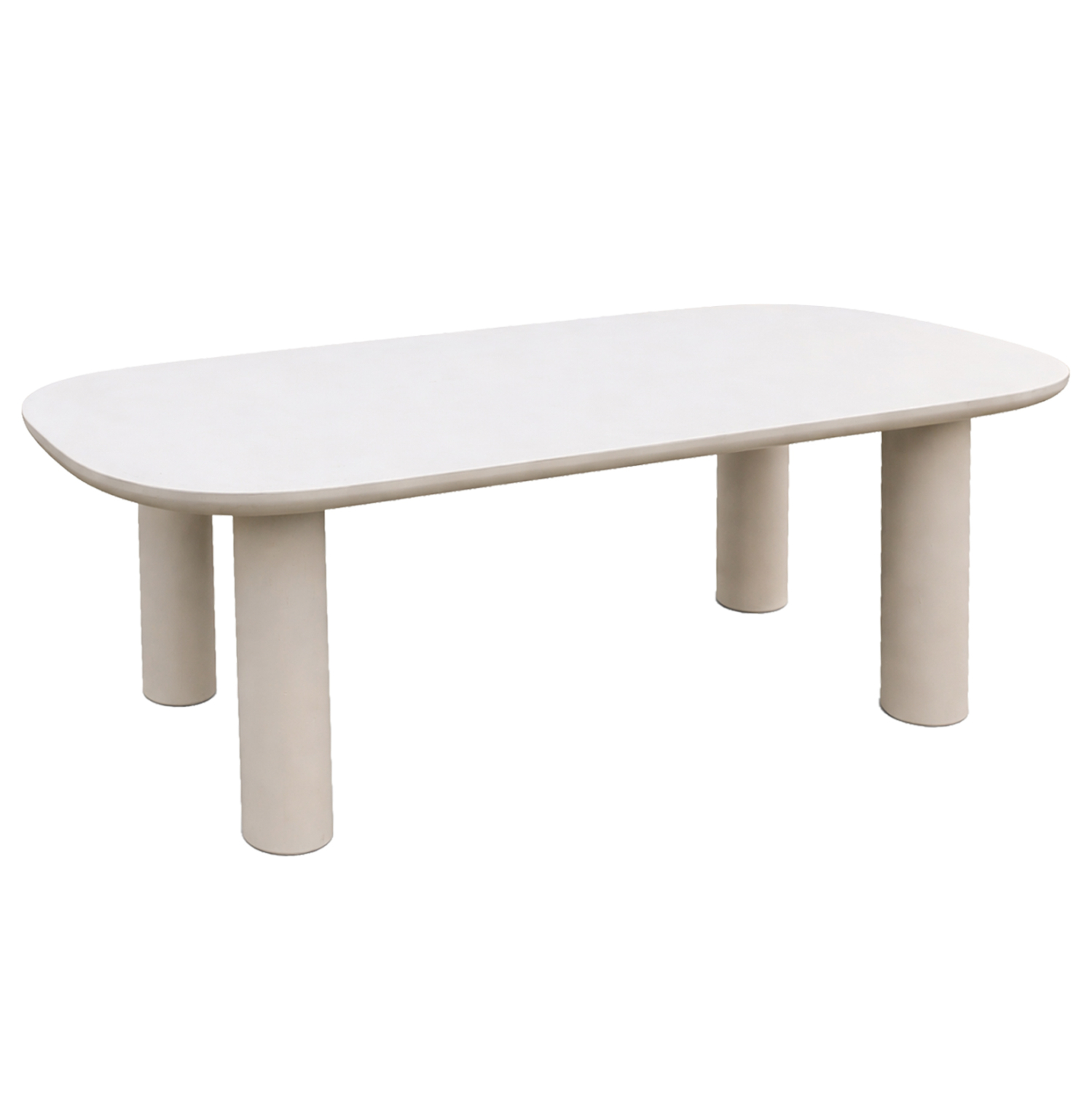 trapezi-trapezarias-fb9659702-mpez-fiber ΤΡΑΠΕΖΙ ΤΡΑΠΕΖΑΡΙΑΣ FIBER CEMENT KIORA HM6597.02 ΜΠΕΖ 200x100x75Υεκ - Image 1