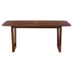 ΤΡΑΠΕΖΙ ΤΡΑΠΕΖΑΡΙΑΣ RINER ΟΡΘΟΓΩΝΙΟ HM9745 MDF ΜΕ ΚΑΠΛΑΜΑ ΚΑΡΥΔΙΑΣ 180x90x76εκ. - Image 3