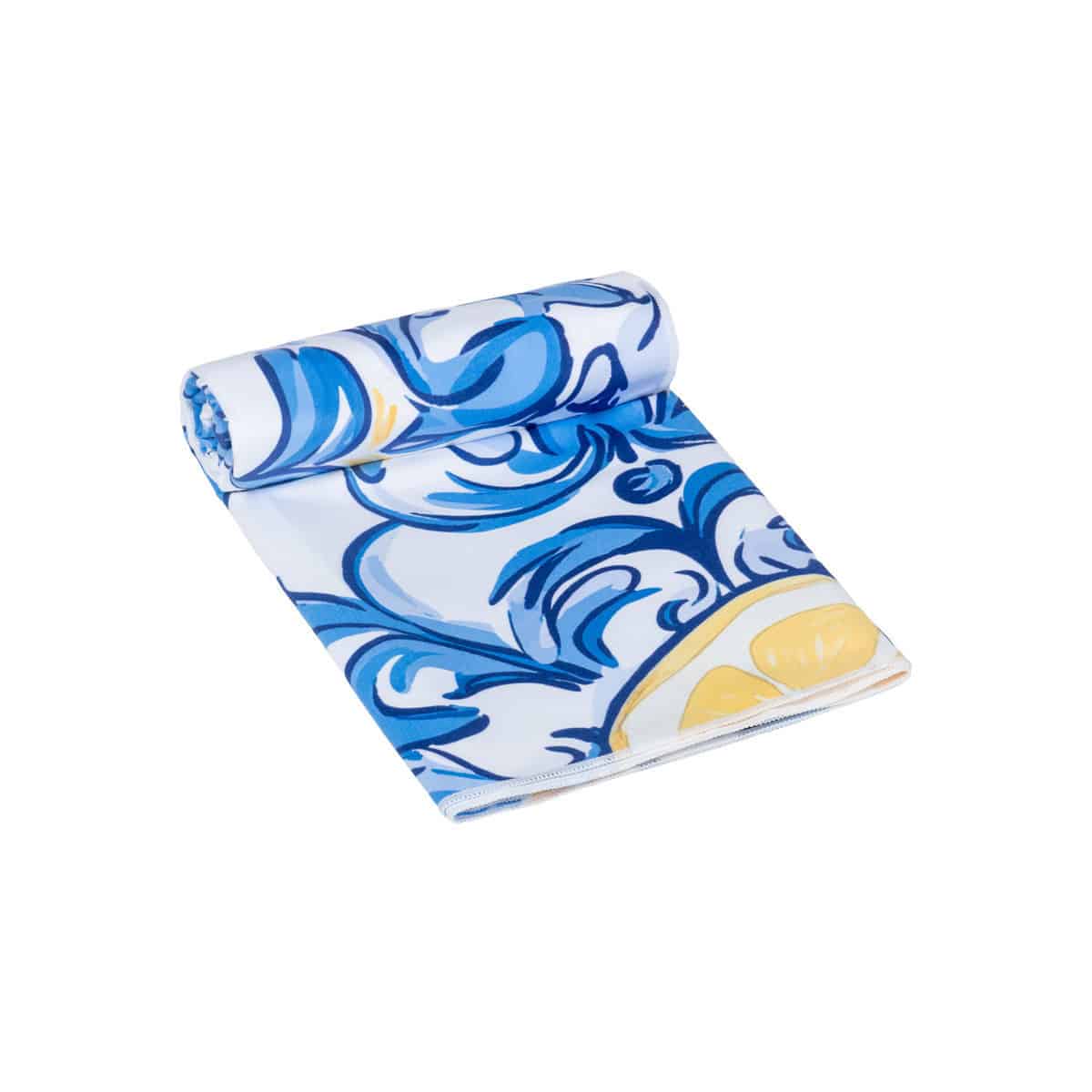 0017920_-microfiber-amalfi-coast ESTIA ΠΕΤΣΕΤΑ ΘΑΛΑΣΣΗΣ MICROFIBER ΜΕ ΤΣΑΝΤΑΚΙ AMALFI COAST - Image 1