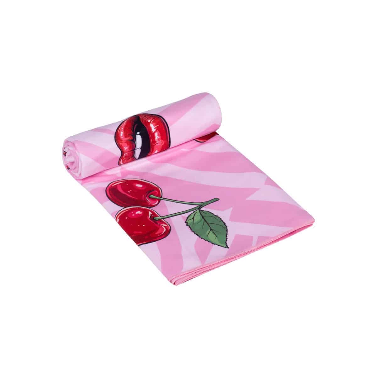 0017924_-microfiber-blush-pop ESTIA ΠΕΤΣΕΤΑ ΘΑΛΑΣΣΗΣ MICROFIBER ΜΕ ΤΣΑΝΤΑΚΙ BLUSH POP - Image 1