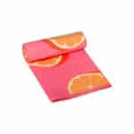 ESTIA ΠΕΤΣΕΤΑ ΘΑΛΑΣΣΗΣ MICROFIBER ΜΕ ΤΣΑΝΤΑΚΙ ORANGE POP
