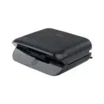 ESTIA ΤΟΣΤΙΕΡΑ BLACK & INOX 2 ΘΕΣΕΩΝ 800W ΜΕ ΑΠΟΣΠΩΜΕΝΕΣ ΑΝΤΙΚΟΛΛΗΤΙΚΕΣ ΠΛΑΚΕΣ