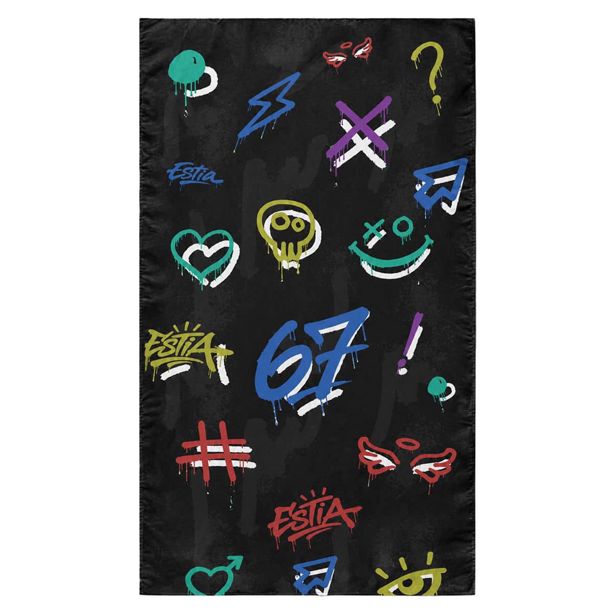 0018109_-microfiber-six-seven ESTIA ΠΕΤΣΕΤΑ ΘΑΛΑΣΣΗΣ MICROFIBER ΜΕ ΤΣΑΝΤΑΚΙ SIX SEVEN - Image 1