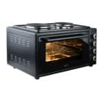 ESTIA ΗΛΕΚΤΡΙΚΟ ΦΟΥΡΝΑΚΙ MASTERCOOK COMPACT 2950W 48lt ΜΕ 3 ΕΣΤΙΕΣ ΚΑΙ 4 ΛΕΙΤΟΥΡΓΙΕΣ ΑΝΤΙΣΤΑΣΗΣ - Image 2