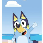 Πετσέτα Θαλάσσης Microfiber Bluey 140x70cm