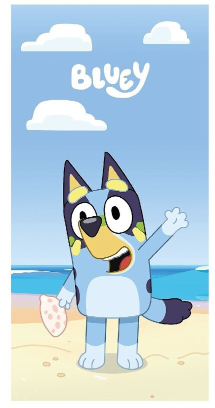 Πετσέτα Θαλάσσης Microfiber Bluey 140x70cm - Image 1