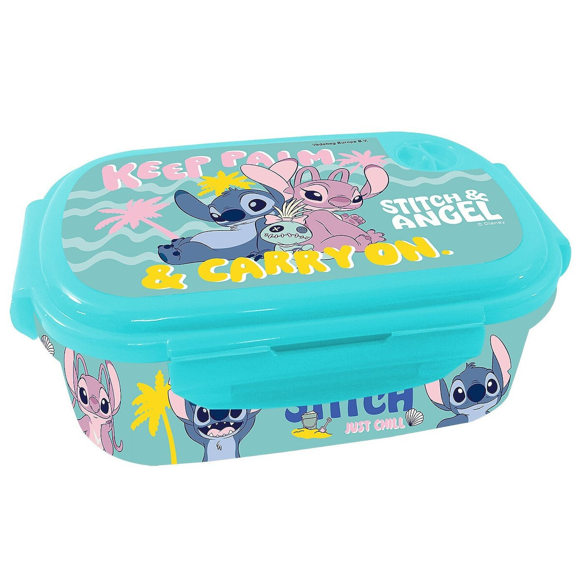 Δοχείο Φαγητού Πλαστικό pp Stitch 19x13x7cm 900ml - Image 1
