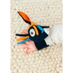 Κουδουνίστρα - Βραχιολάκι Ignace 19x3,5x2cm Υφασμάτινη Multi Lilliputiens - Image 3