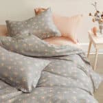 Σετ Κουβερλί Βαμβακοσατέν Υπέρδιπλο 220x240 Limone Rythmos