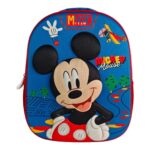 Σχολική Τσάντα Πλάτης Νηπίου Disney Mickey Mouse 3D Eva με 1 Θήκη Must Team