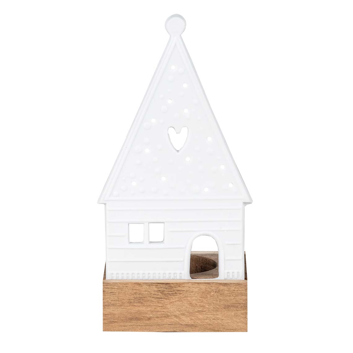 f_0090413 Raeder - Βάση Για Ρεσώ Gingerbread House Heart - Image 1