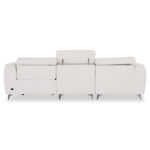 ΚΑΝΑΠΕΣ ΑΡΙΣΤΕΡΗ ΓΩΝΙΑ 3Θ ΜΕ RECLINE VALENTE HM3317.02L ΜΠΕΖ ΥΦΑΣΜΑ 275x160x104Yεκ - Image 6