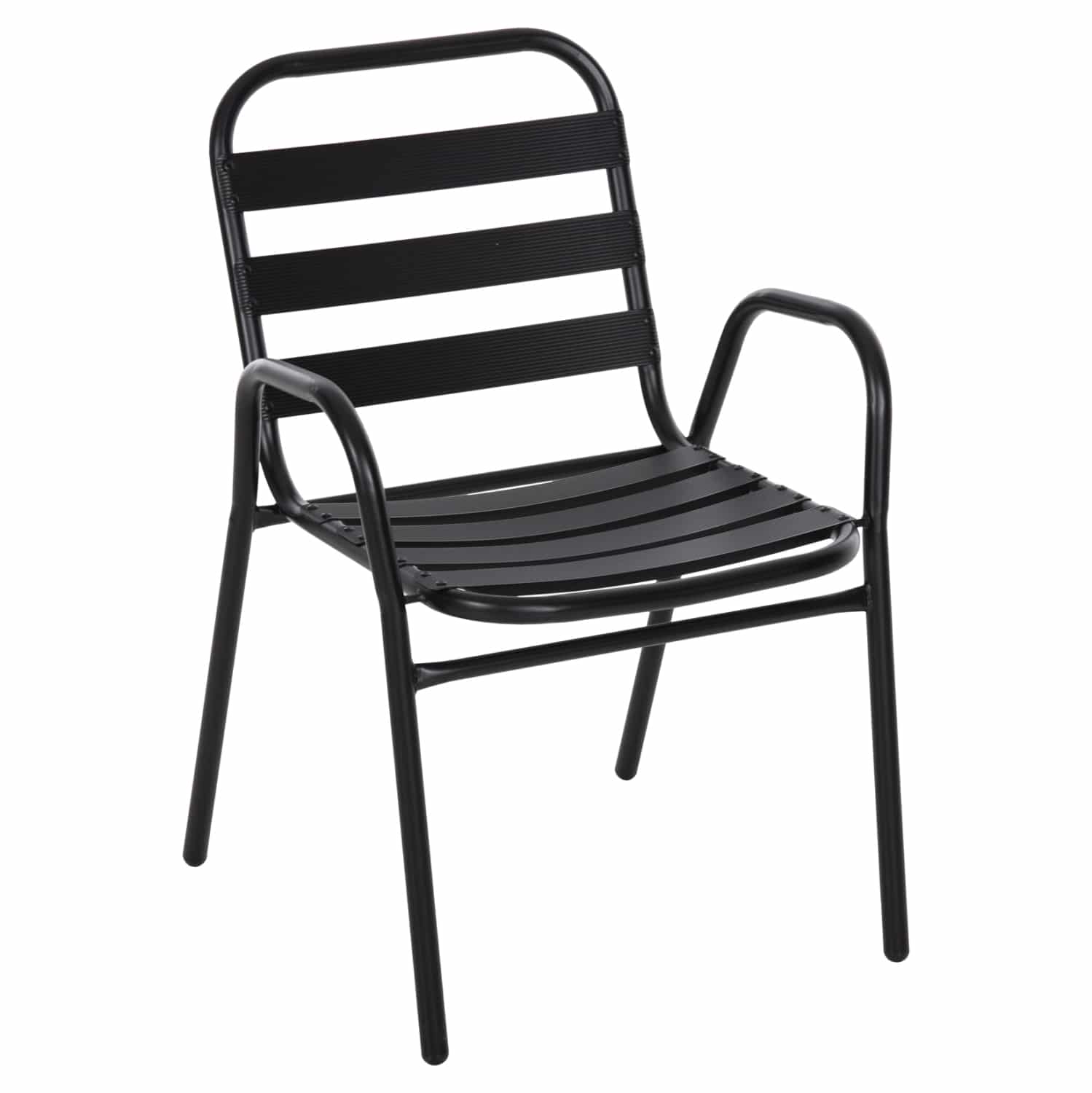 karekla-fb9597003-metalskeletos-plati-ka ΚΑΡΕΚΛΑ PRELUDE HM5970.03 ΜΕΤΑΛ.ΣΚΕΛΕΤΟΣ-ΠΛΑΤΗ & ΚΑΘΙΣΜΑ ΑΛΟΥΜΙΝΙΟ-ΜΑΥΡΗ 54x56x79Υεκ - Image 1