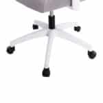 ΚΑΡΕΚΛΑ ΓΡΑΦΕΙΟΥ MEXER HM1195.02 ΓΚΡΙ MESH-PP ΒΑΣΗ-ΣΚΕΛΕΤΟΣ ΛΕΥΚΟΣ 68x70x136Υεκ. - Image 10
