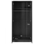 ΝΤΟΥΛΑΠΑ 2ΦΥΛΛΗ JENNA ZEBRANO HM368.01 80x43x181 - Image 3