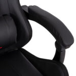ΠΟΛΥΘΡΟΝΑ GAMING DARREN HM1203.01 ΜΑΥΡΟ-ΚΟΚΚΙΝΟ PVC 58.5x100x120Υεκ. - Image 8