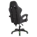 ΠΟΛΥΘΡΟΝΑ GAMING DARREN HM1203.03 ΜΑΥΡΟ-ΠΡΑΣΙΝΟ PVC 58.5x100x120Υεκ. - Image 5