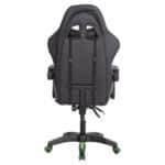 ΠΟΛΥΘΡΟΝΑ GAMING DARREN HM1203.03 ΜΑΥΡΟ-ΠΡΑΣΙΝΟ PVC 58.5x100x120Υεκ. - Image 6