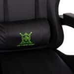 ΠΟΛΥΘΡΟΝΑ GAMING DARREN HM1203.03 ΜΑΥΡΟ-ΠΡΑΣΙΝΟ PVC 58.5x100x120Υεκ. - Image 8