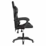 ΠΟΛΥΘΡΟΝΑ GAMING DARREN HM1203.04 ΜΑΥΡΟ-ΛΕΥΚΟ PVC 58.5x100x120Υεκ. - Image 4