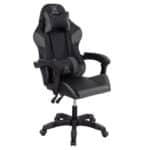 ΠΟΛΥΘΡΟΝΑ GAMING DARREN HM1203.10 ΜΑΥΡΟ-ΓΚΡΙ PVC 60x60x120Υεκ.