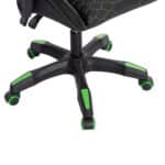 ΠΟΛΥΘΡΟΝΑ GAMING LOOT HM1204 ΜΑΥΡΟ-ΠΡΑΣΙΝΟ PVC 60x60x120Υεκ. - Image 10