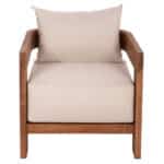 ΠΟΛΥΘΡΟΝΑ LOUNGE ΣΕΙΡΑ KIOTO HM6380 ΞΥΛΟ ΤΕΑΚ--ΦΥΣΙΚΟ ΧΡΩΜΑ 70x74x72Υεκ. - Image 3
