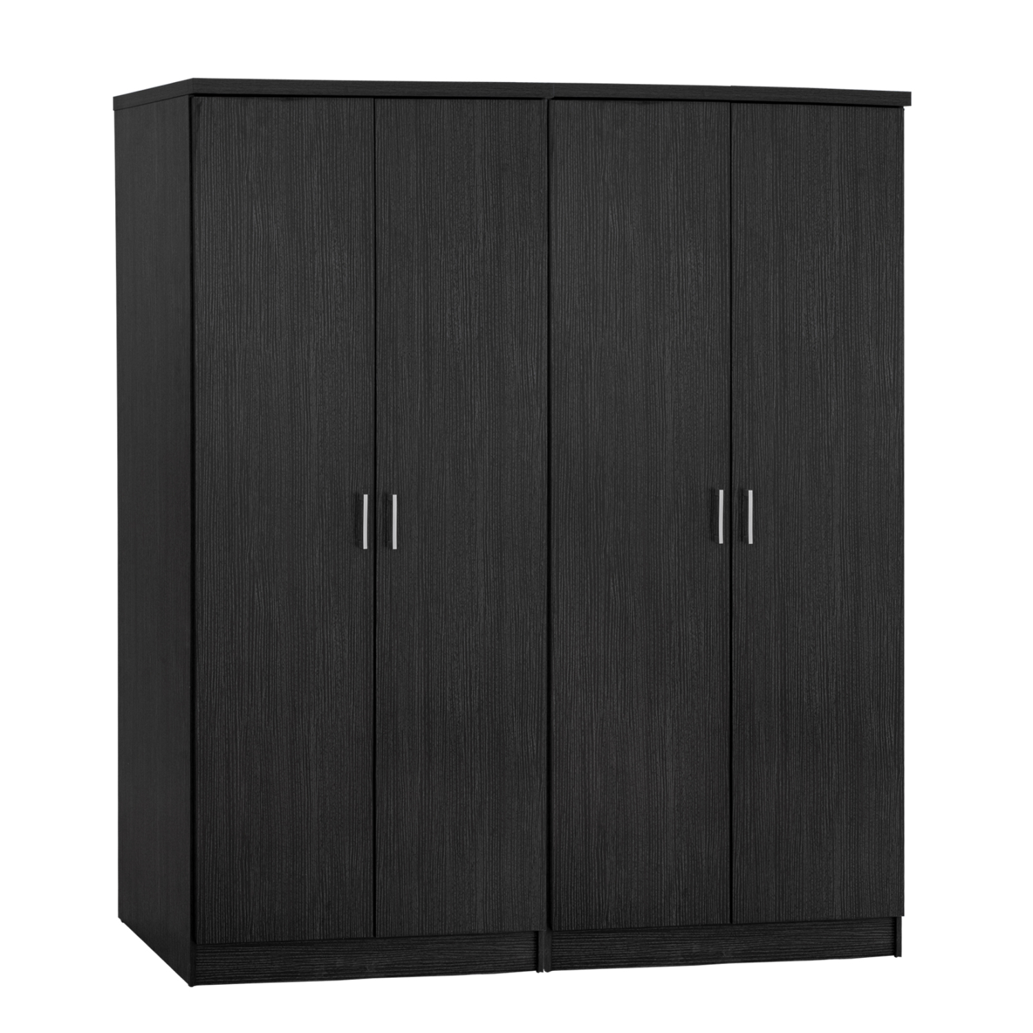 set-2-tmch-ntoylapa-4fylli-zebrano-160x4 ΣΕΤ 2 ΤΜΧ ΝΤΟΥΛΑΠΑ 4ΦΥΛΛΗ ZEBRANO 160X42X181 HM11350.01 - Image 1