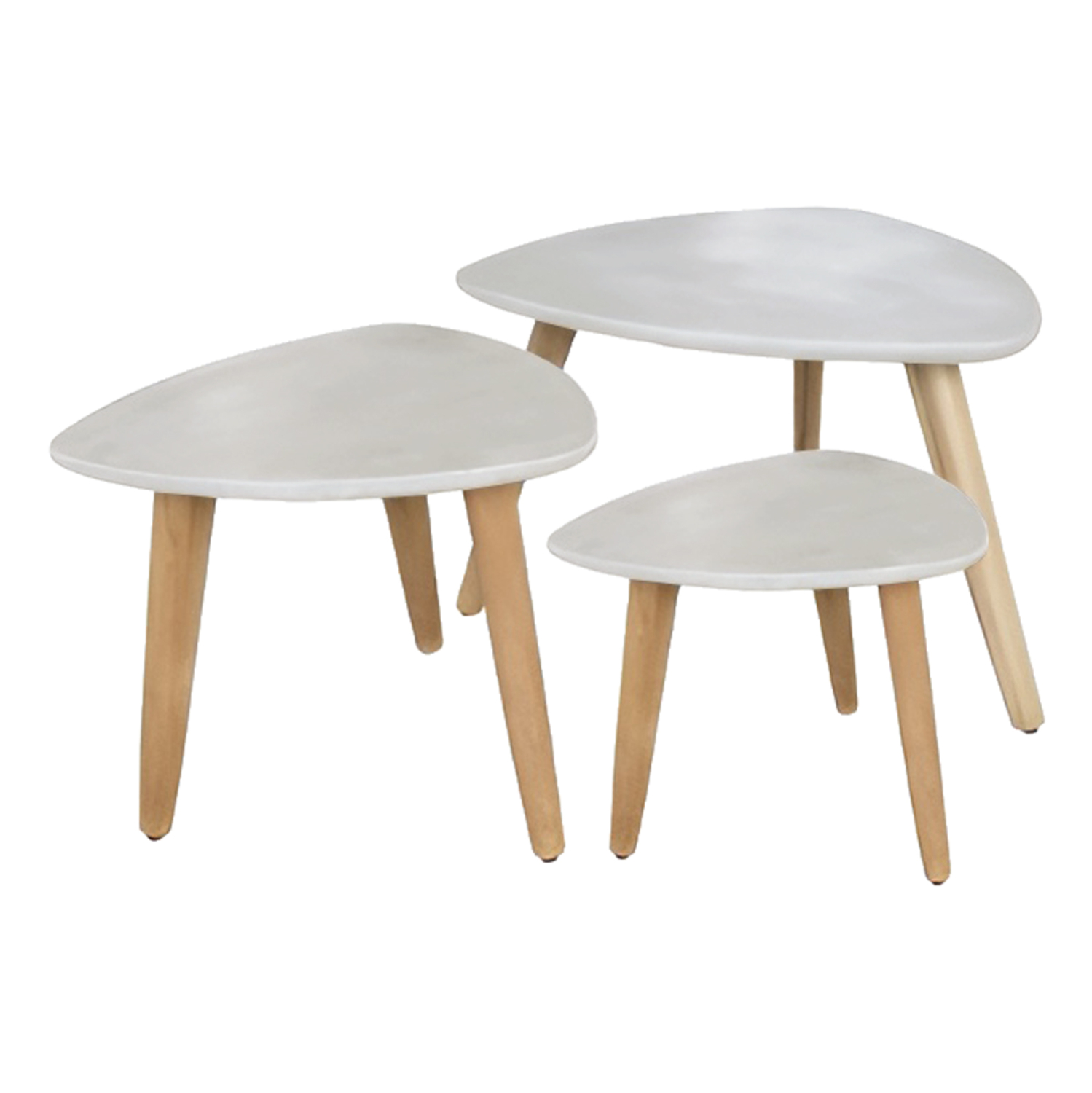 set-3-boithitika-trapezakia-fb91073402-f ΣΕΤ 3 ΒΟΗΘΗΤΙΚΑ ΤΡΑΠΕΖΑΚΙΑ PRANTIS HM10734.02 FIBER CEMENT ΜΠΕΖ-ΠΟΔΙΑ ΑΚΑΚΙΑΣ - Image 1