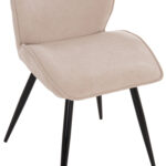 ΣΕΤ ΤΡΑΠΕΖΑΡΙΑΣ 5ΤΜΧ GAFF HM10847.02 MDF TOP ΦΥΣΙΚΟ--ΥΦΑΣΜΑ ΜΠΕΖ & ΜΕΤΑΛΛΟ ΜΑΥΡΟ - Image 8