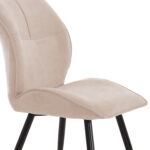 ΣΕΤ ΤΡΑΠΕΖΑΡΙΑΣ 5ΤΜΧ GAFF HM10847.02 MDF TOP ΦΥΣΙΚΟ--ΥΦΑΣΜΑ ΜΠΕΖ & ΜΕΤΑΛΛΟ ΜΑΥΡΟ - Image 9