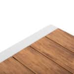 ΣΕΤ ΤΡΑΠΕΖΑΡΙΑΣ 5ΤΜΧ MAGNET HM10997.01 ΑΛΟΥΜΙΝΙΟ ΛΕΥΚΟ--POLYWOOD--P.E.ΣΧΟΙΝΙ - Image 6