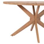 ΣΕΤ ΤΡΑΠΕΖΑΡΙΑΣ ΕΞ.ΧΩΡΟΥ 5ΤΜΧ CORTEN HM10909 ΞΥΛΟ ΑΚΑΚΙΑΣ & ΣΧΟΙΝΙ--ΦΥΣΙΚΟ - Image 9