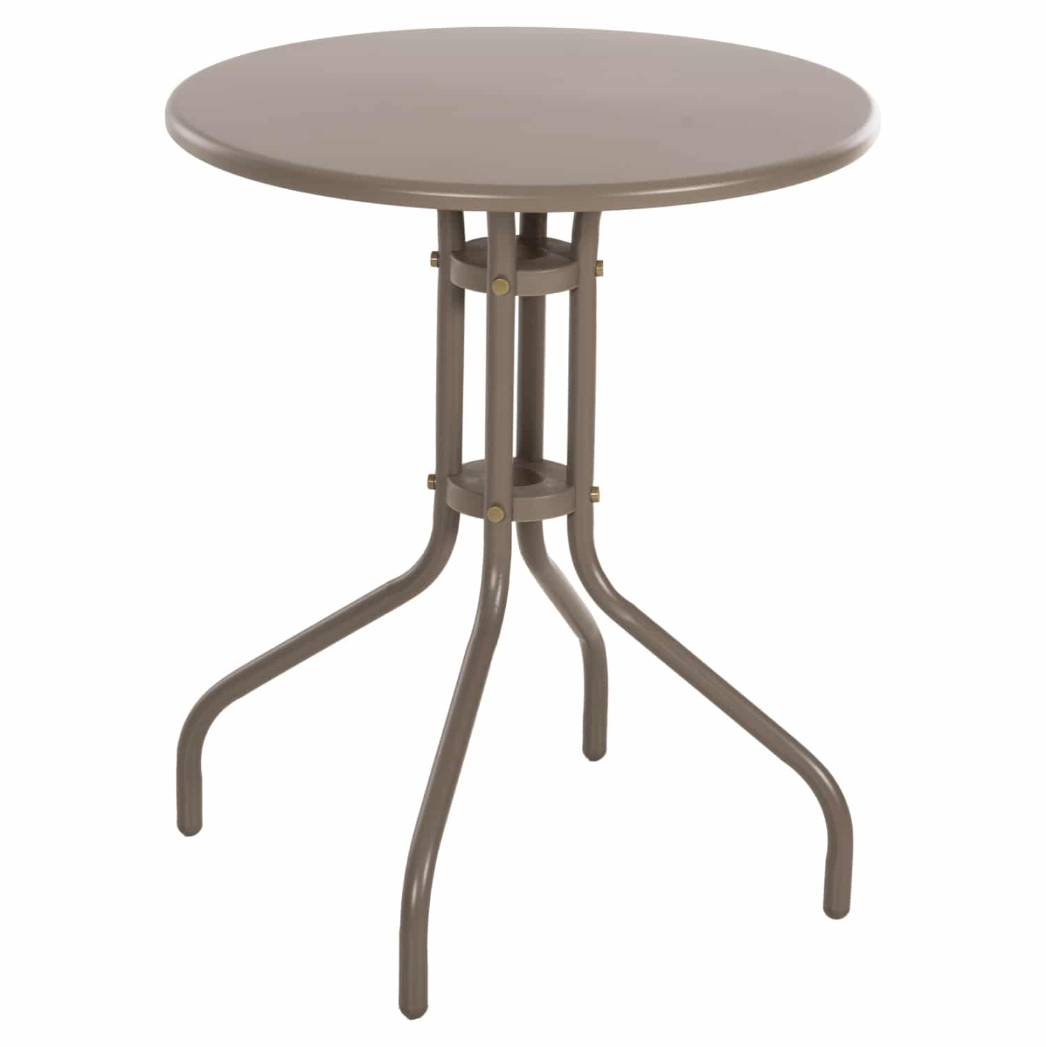 trapezi-exchoroy-stroggylo-fb9597304-met ΤΡΑΠΕΖΙ ΕΞ.ΧΩΡΟΥ ΣΤΡΟΓΓΥΛΟ LINO HM5973.04 ΜΕΤΑΛΛΙΚΟ ΣΑΜΠΑΝΙ Φ60x70Υεκ. - Image 1